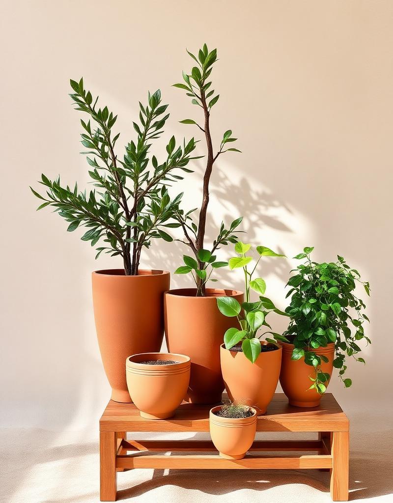 Kava Olive Tree in Terracotta